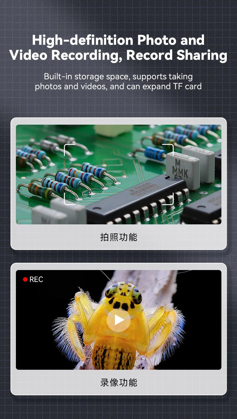Digital Handheld Microscope Magnifier