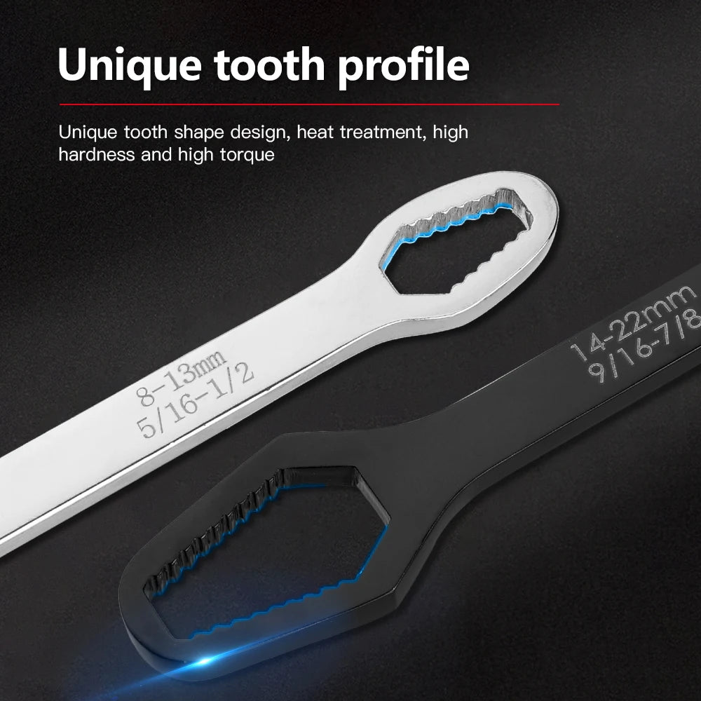 Universal Self-tightening Adjustable Wrench