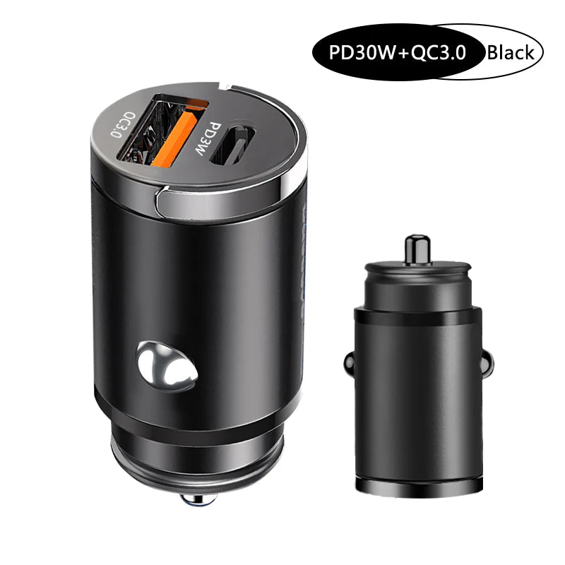 30W / 100W Mini Car Charger