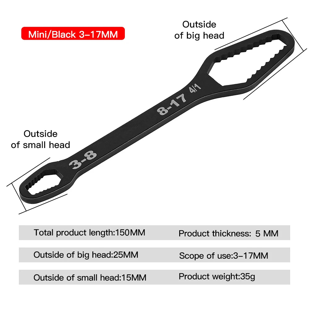 Universal Self-tightening Adjustable Wrench