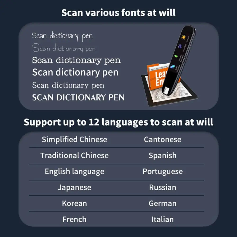 Offline/Online Translation Pen