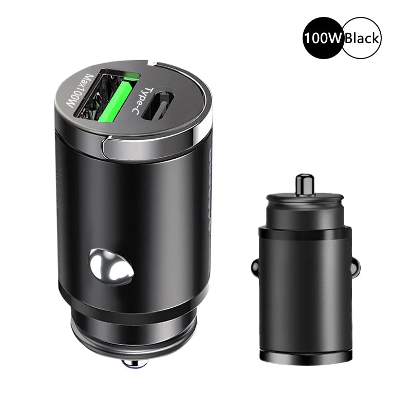 30W / 100W Mini Car Charger