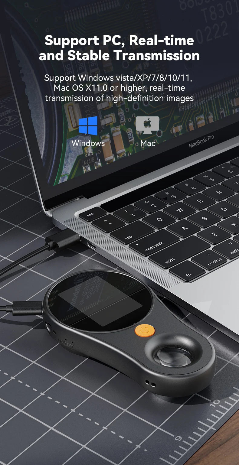 Digital Handheld Microscope Magnifier