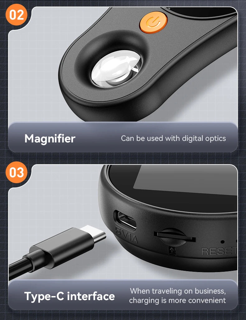 Digital Handheld Microscope Magnifier