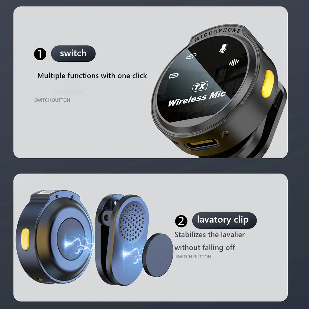 Magnetic Wireless Microphone