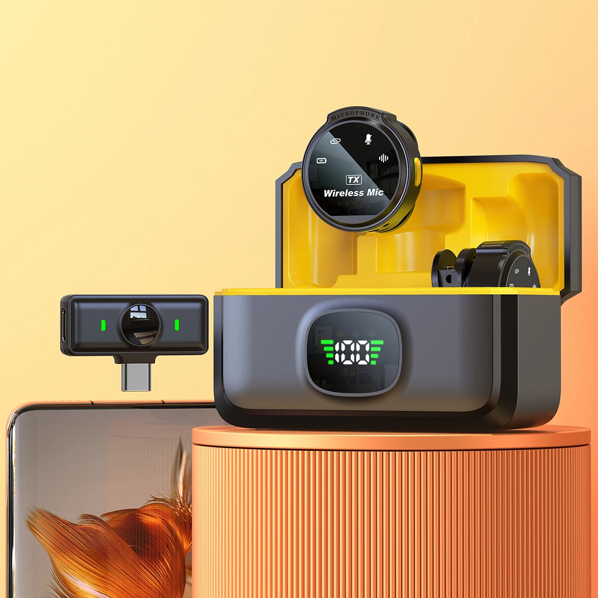 Magnetic Wireless Microphone