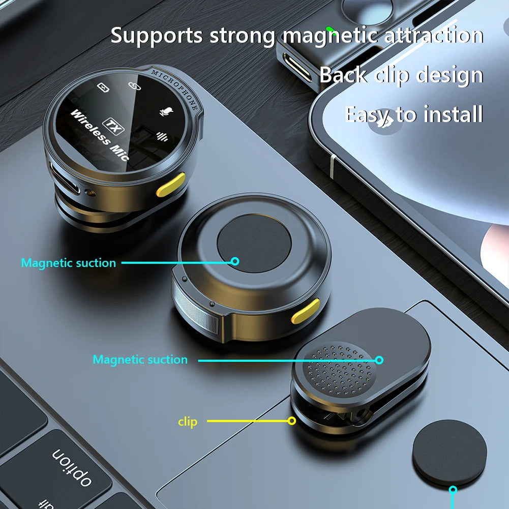 Magnetic Wireless Microphone