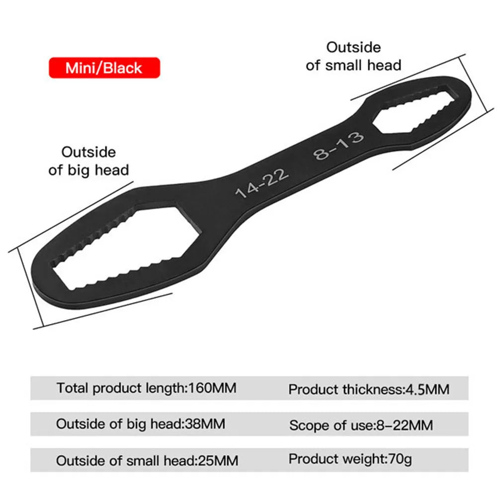 Universal Self-tightening Adjustable Wrench