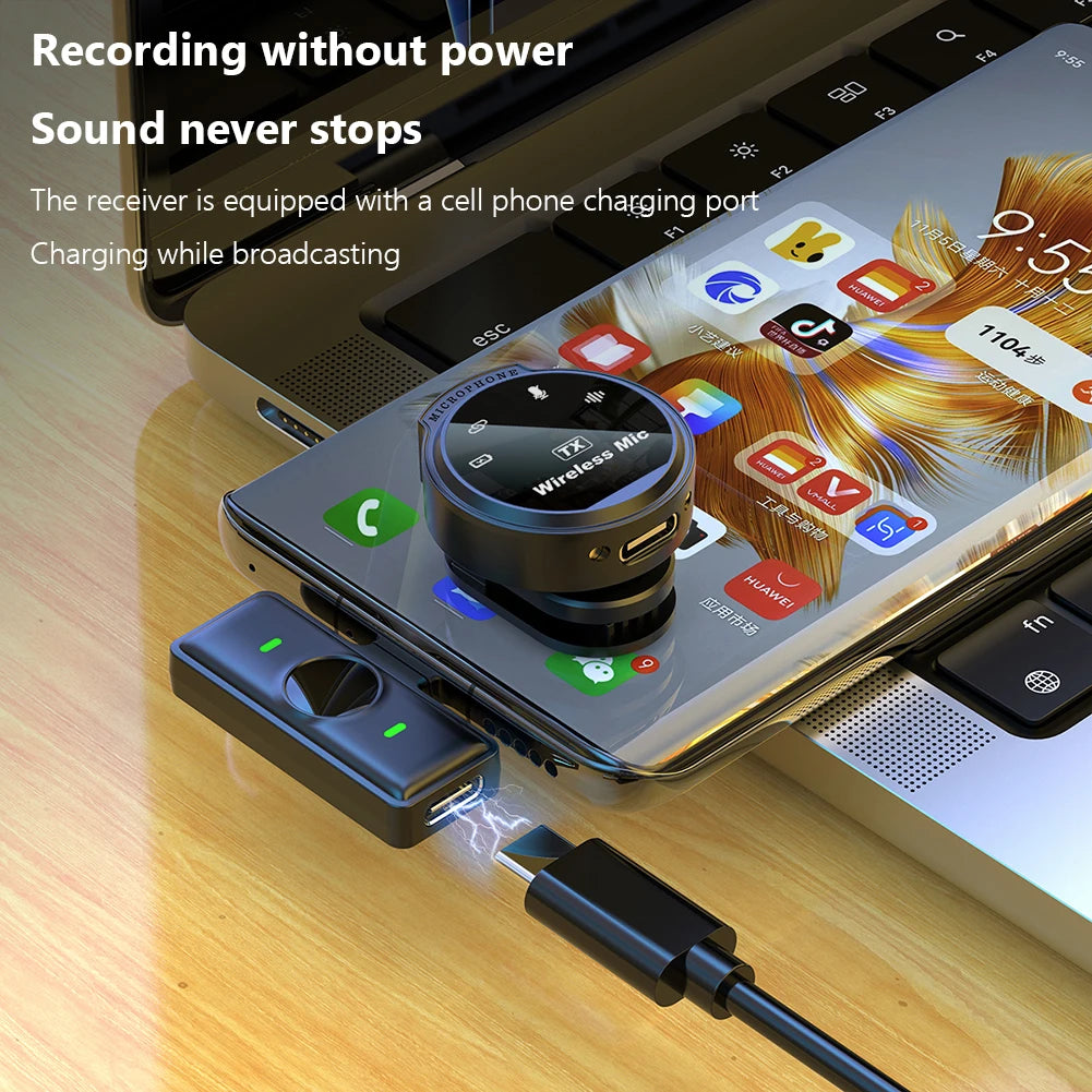 Magnetic Wireless Microphone