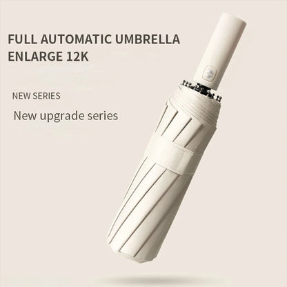 Xiaomi 24 Bone Solid Color Automatic Umbrella Light Collapsible Large Format Outdoor Sunshade UV Protection Automatic Umbrella