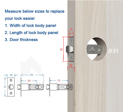 WINFREE Smart Fingerprint Lock Tuya Bluetooth Passcode Card Wooden Door Bedroom Keyless Entry Smart Lock Alexa Google Assistant