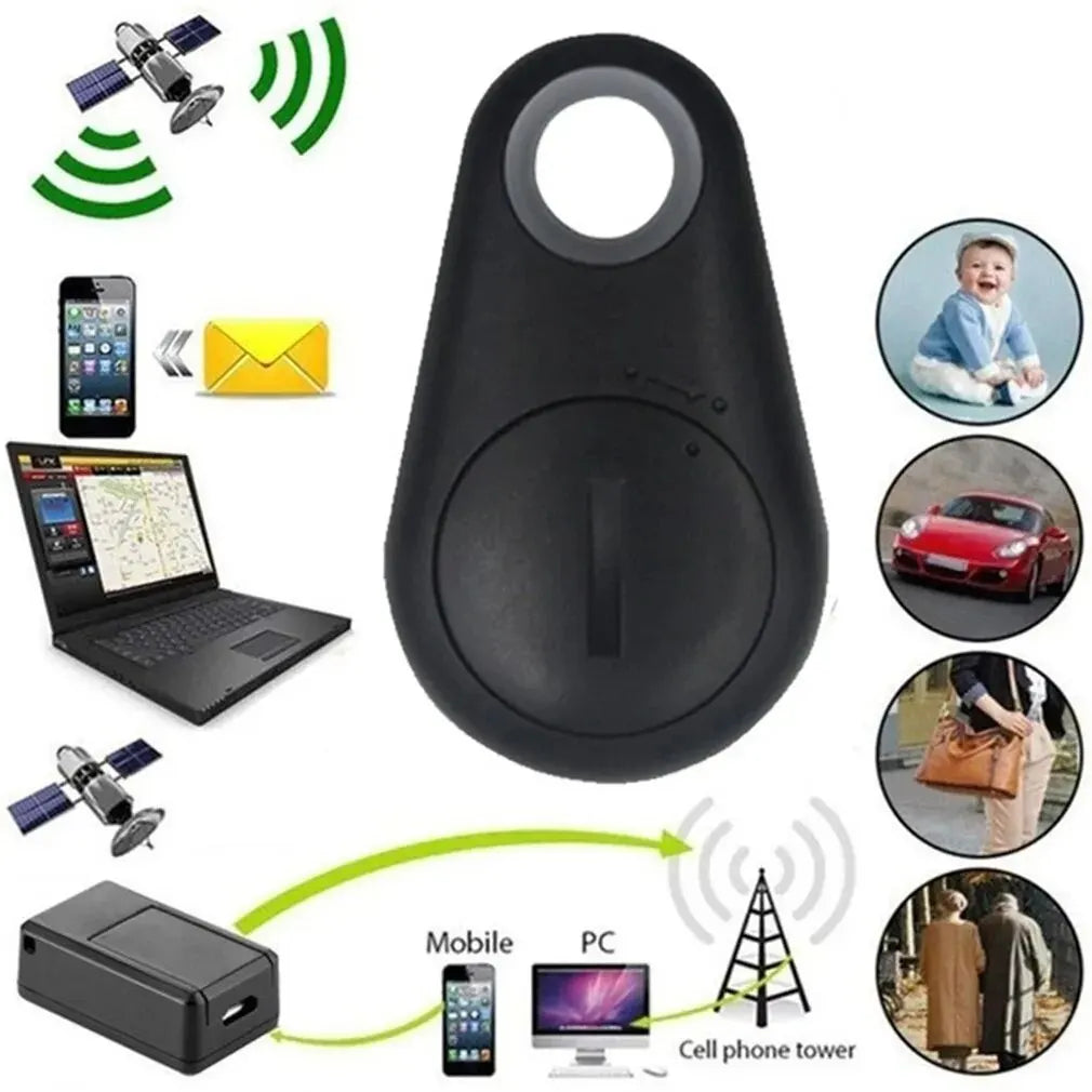 GPS Bluetooth 5.0 Tracker Anti-Lost Device Round Anti-Lost Device Pet Kids Bag Wallet Tracking Smart Finder Locator