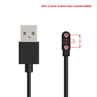 Universal Magnetic Charging Cable USB Dock Charger Power Line For Smart Watch Wristband Earphone Toothbrush Juicer Beauty Device