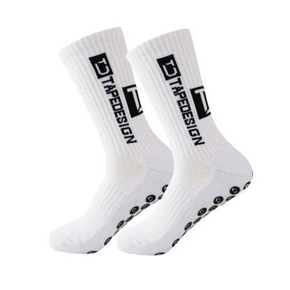 New Men Anti-Slip Football Socks High Quality Soft Breathable Thickened Sports Socks Running Cycling Hiking Women Soccer Socks