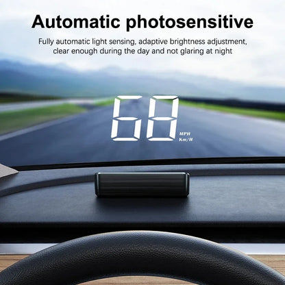 Xiaomi In-vehicle Speedometer HUD Head Up Display Digital Speed Meter Windshield Projector Vehicles Truck Electronics Accessorie