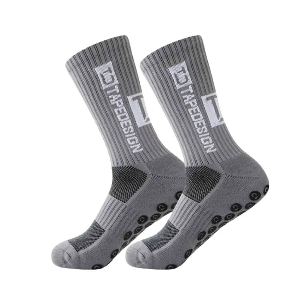 New Men Anti-Slip Football Socks High Quality Soft Breathable Thickened Sports Socks Running Cycling Hiking Women Soccer Socks