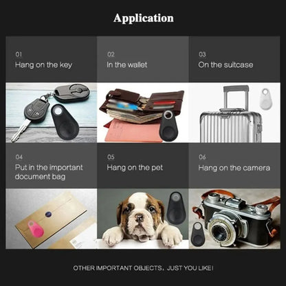 GPS Bluetooth 5.0 Tracker Anti-Lost Device Round Anti-Lost Device Pet Kids Bag Wallet Tracking Smart Finder Locator