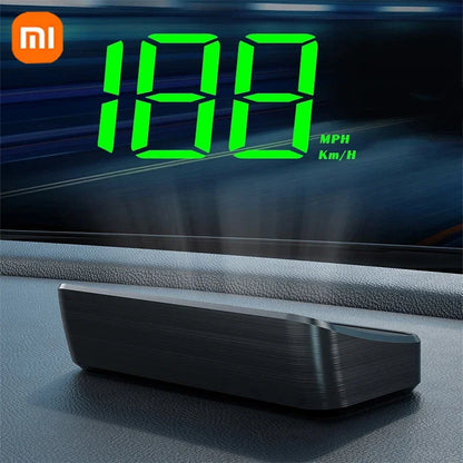 Xiaomi In-vehicle Speedometer HUD Head Up Display Digital Speed Meter Windshield Projector Vehicles Truck Electronics Accessorie