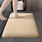 Super absorbent floor mat, super absorbent bath mat, super anti slip coral velvet bathroom floor mat, door mat