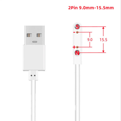 Universal Magnetic Charging Cable USB Dock Charger Power Line For Smart Watch Wristband Earphone Toothbrush Juicer Beauty Device