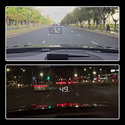 Xiaomi In-vehicle Speedometer HUD Head Up Display Digital Speed Meter Windshield Projector Vehicles Truck Electronics Accessorie