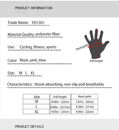 Outdoor Cycling Gloves, Bicycles for Warmth and Anti Slip in Autumn and Winter