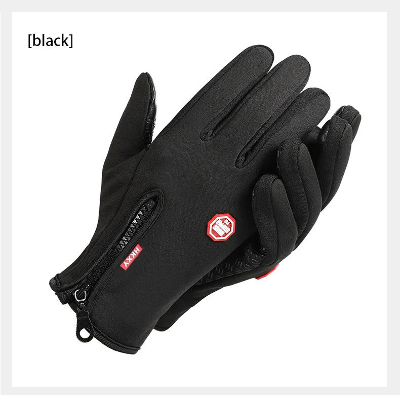 Outdoor Cycling Gloves, Bicycles for Warmth and Anti Slip in Autumn and Winter