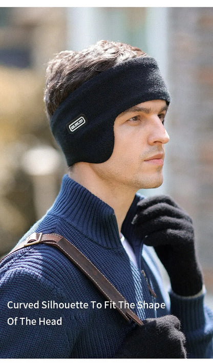 Winter Men's Padded And Thickened Ear Warmers To Prevent Cold And Wind Warm Ear Muffs