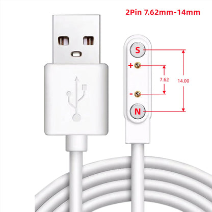 Universal Magnetic Charging Cable USB Dock Charger Power Line For Smart Watch Wristband Earphone Toothbrush Juicer Beauty Device