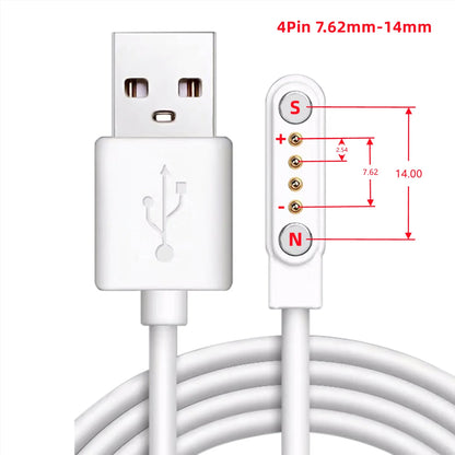 Universal Magnetic Charging Cable USB Dock Charger Power Line For Smart Watch Wristband Earphone Toothbrush Juicer Beauty Device