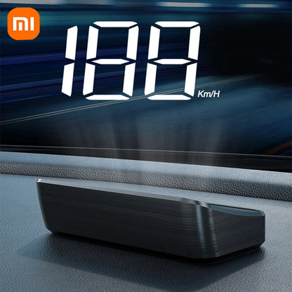 Xiaomi In-vehicle Speedometer HUD Head Up Display Digital Speed Meter Windshield Projector Vehicles Truck Electronics Accessorie