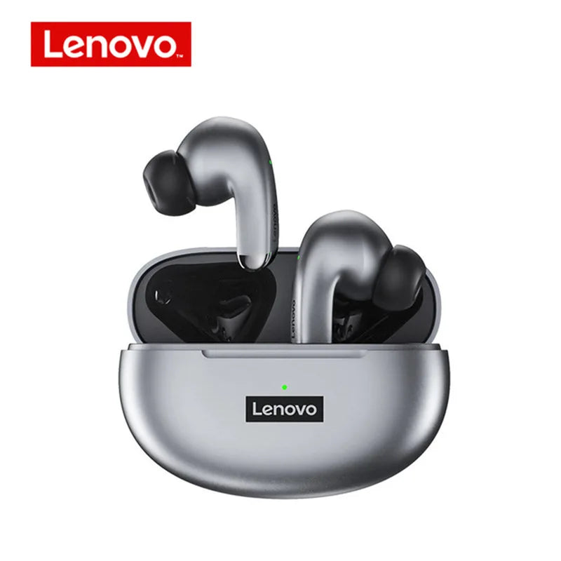 Lenovo LP5 TWS Bluetooth Earphone 9D Stereo HiFi Sports Waterproof Wireless Earbuds for iPhone 13 Xiaomi Bluetooth Headphones