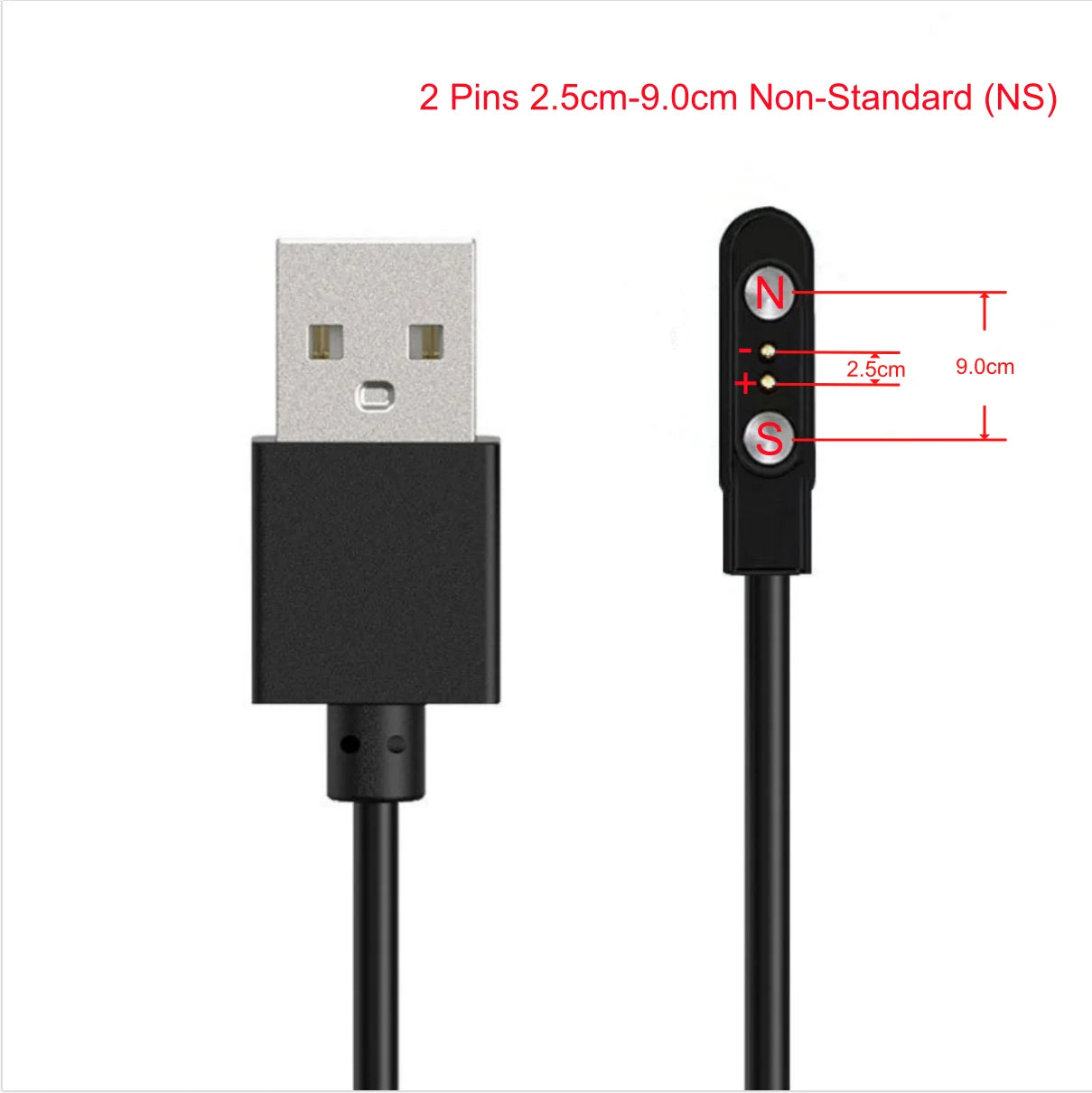 Universal Magnetic Charging Cable USB Dock Charger Power Line For Smart Watch Wristband Earphone Toothbrush Juicer Beauty Device