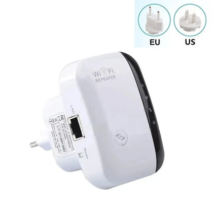 Wifi Repeater Wireless Signal Amplifier Extended Network Enhancer EU US Home Router 300m Thro