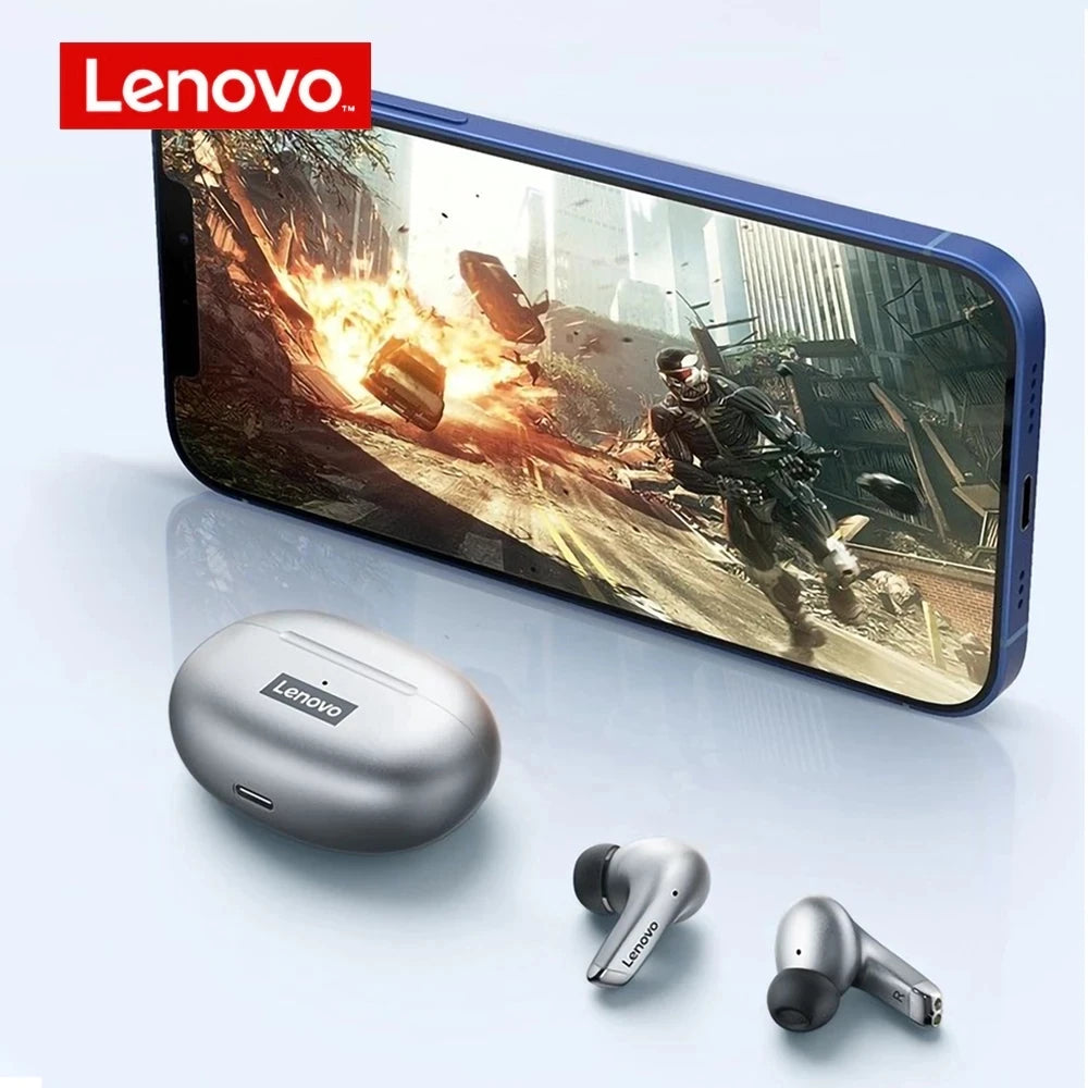 Lenovo LP5 TWS Bluetooth Earphone 9D Stereo HiFi Sports Waterproof Wireless Earbuds for iPhone 13 Xiaomi Bluetooth Headphones