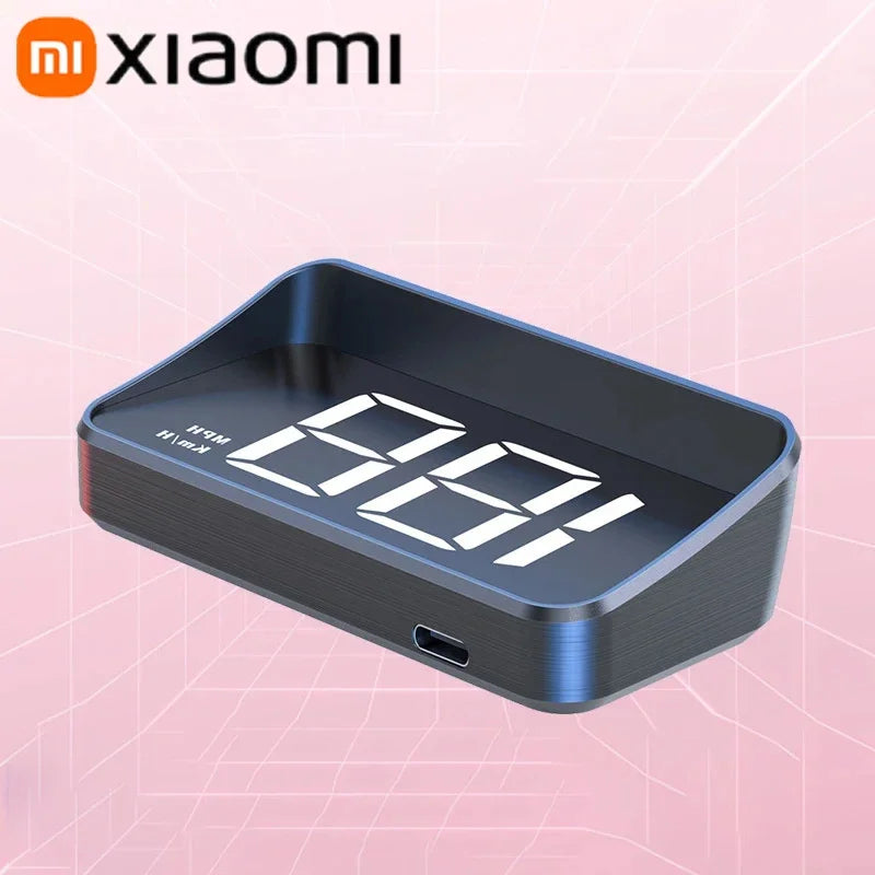 Xiaomi In-vehicle Speedometer HUD Head Up Display Digital Speed Meter Windshield Projector Vehicles Truck Electronics Accessorie