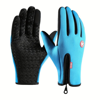 Outdoor Cycling Gloves, Bicycles for Warmth and Anti Slip in Autumn and Winter