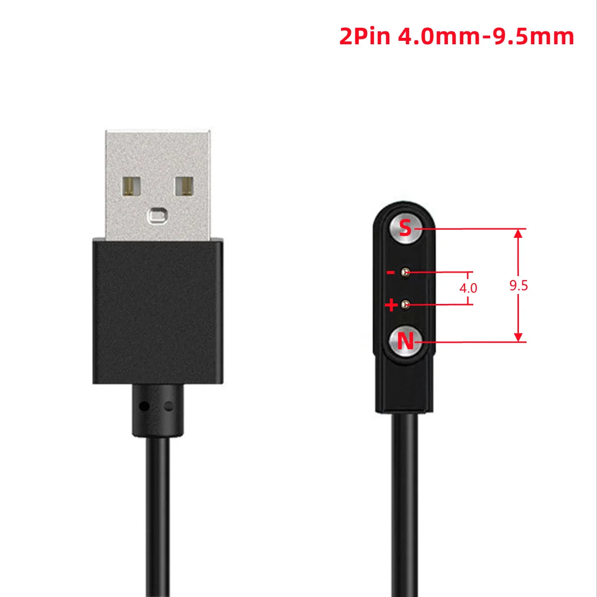 Universal Magnetic Charging Cable USB Dock Charger Power Line For Smart Watch Wristband Earphone Toothbrush Juicer Beauty Device