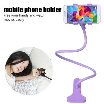 Universal Mobile Phone Holder Flexible Lazy Holder Adjustable Cell Phone Clip Home Bed Desktop Mount Bracket Smartphone Stand