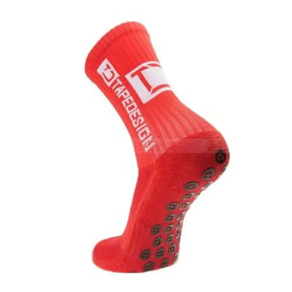 New Men Anti-Slip Football Socks High Quality Soft Breathable Thickened Sports Socks Running Cycling Hiking Women Soccer Socks